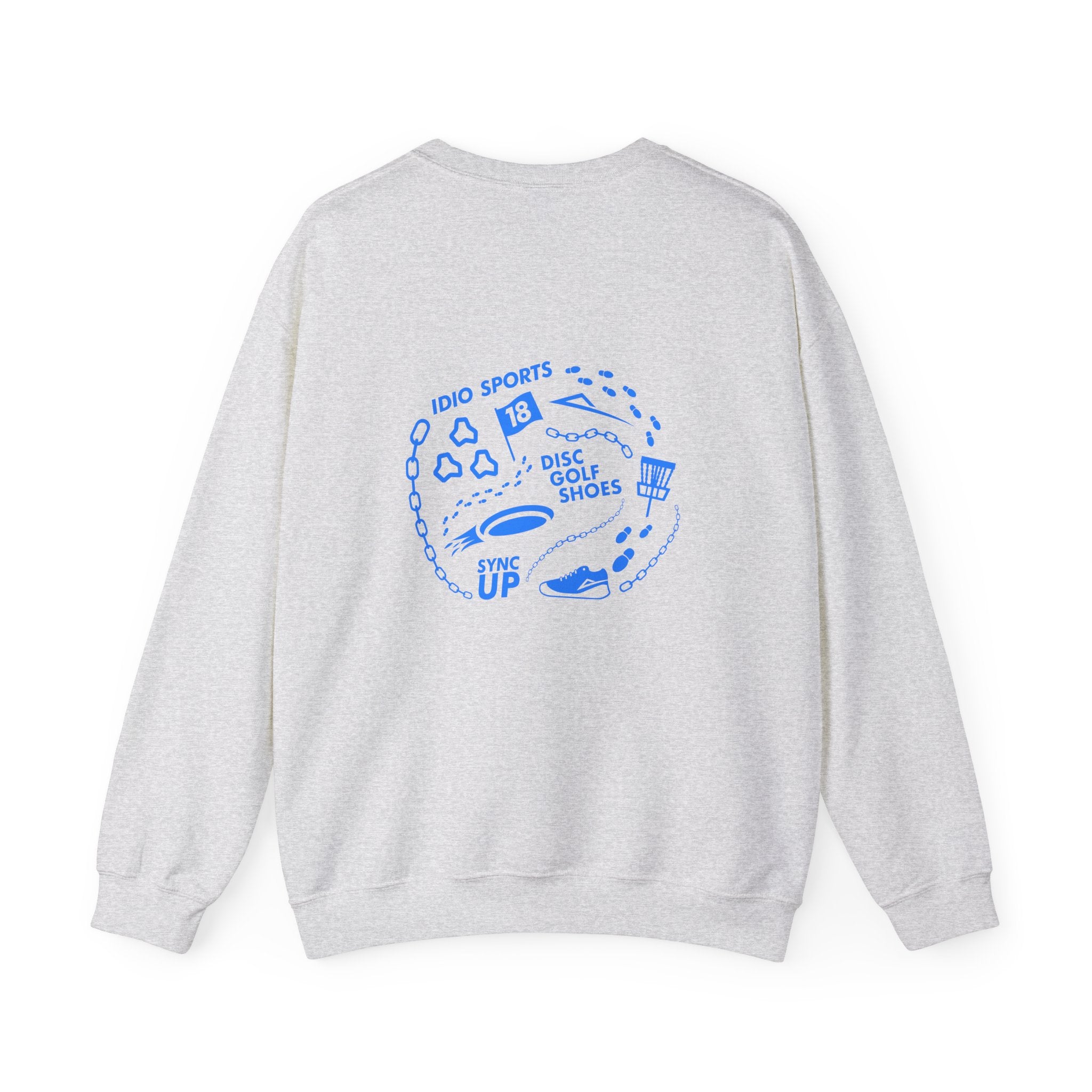 Idio Disc Golf - Unisex Crewneck Sweatshirt