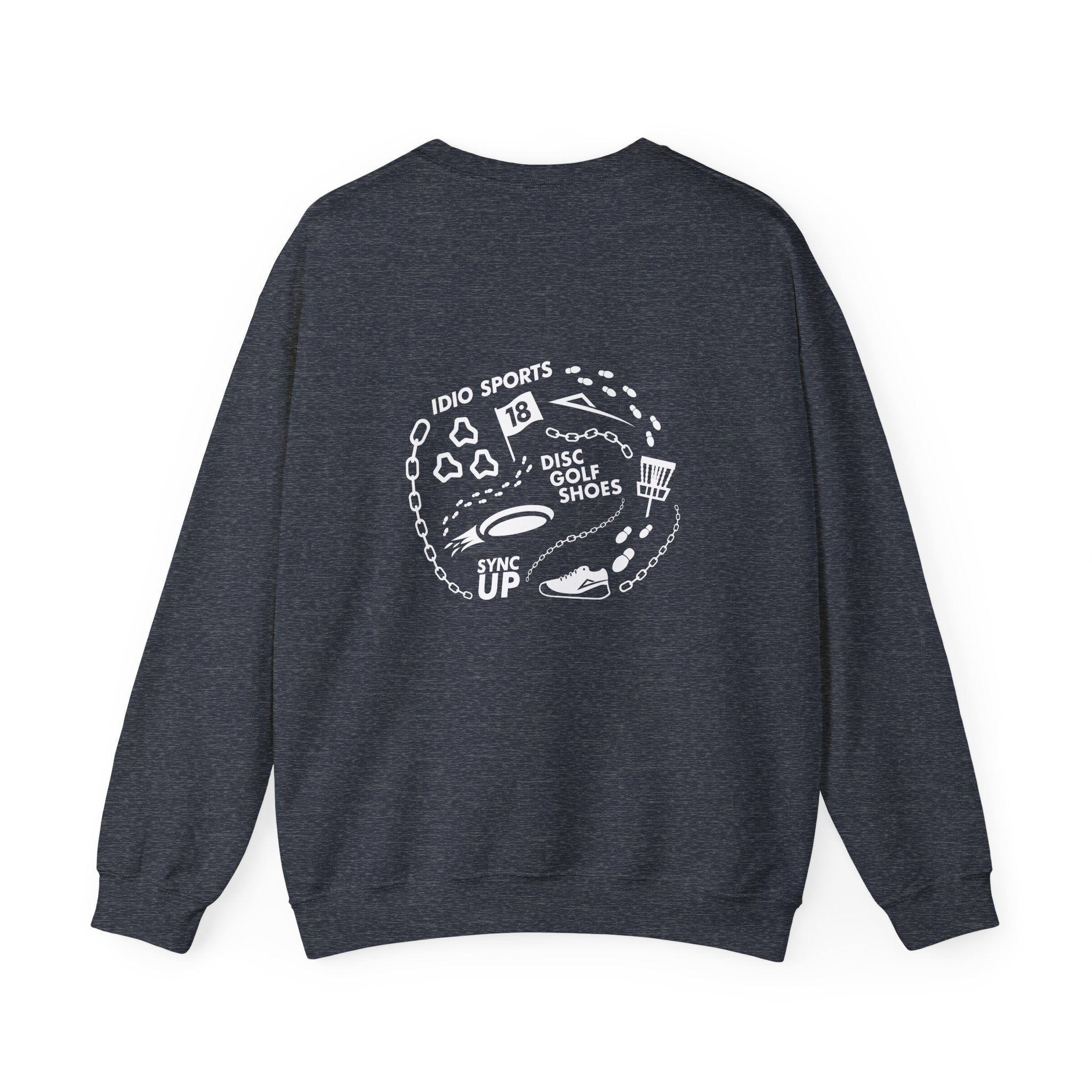 Idio Disc Golf - Unisex Crewneck Sweatshirt