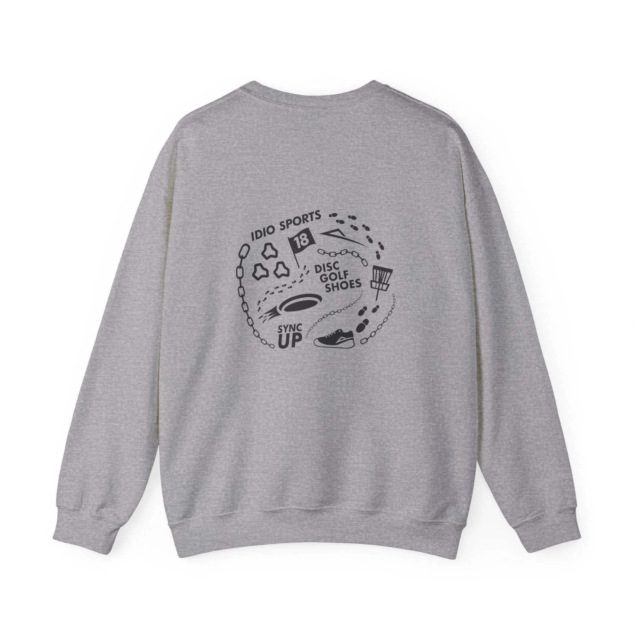 Idio Disc Golf - Unisex Crewneck Sweatshirt