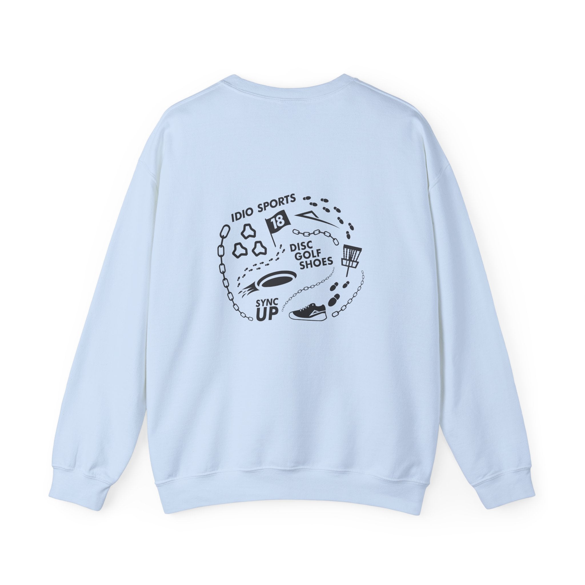 Idio Disc Golf - Unisex Crewneck Sweatshirt