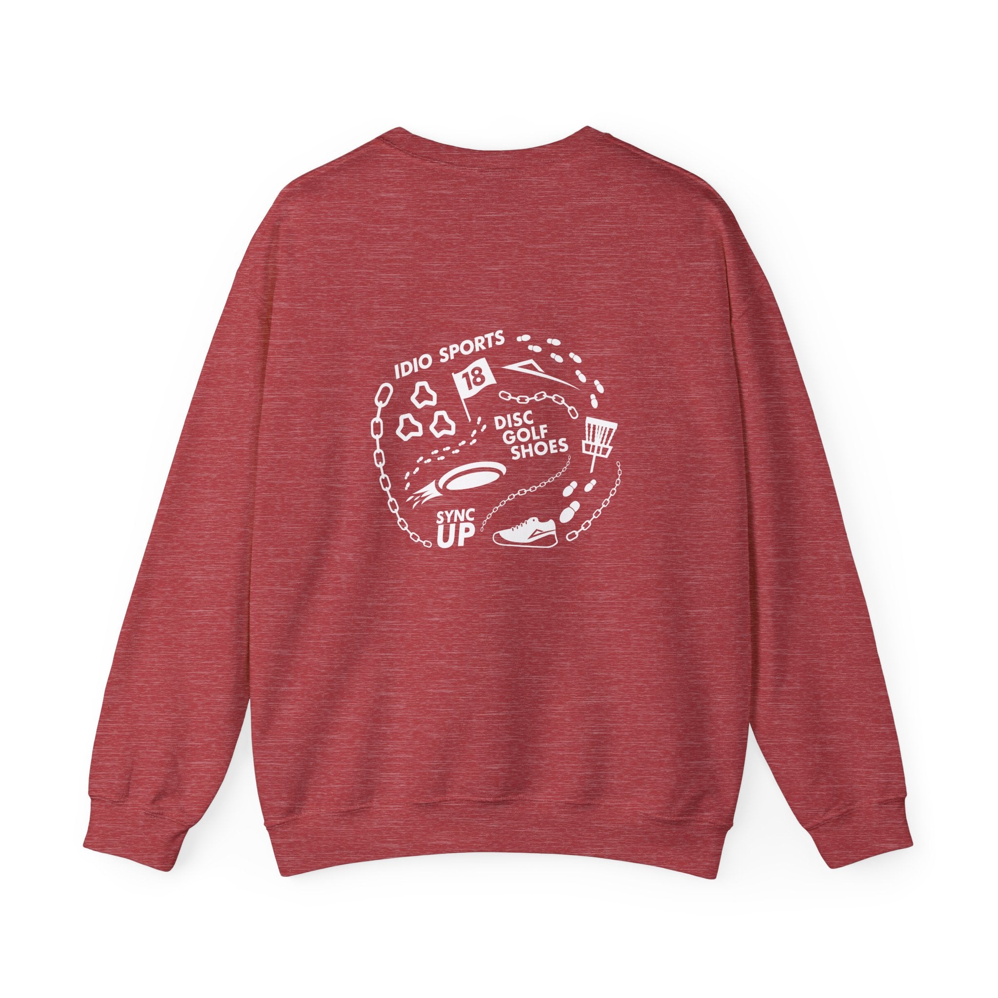 Idio Disc Golf - Unisex Crewneck Sweatshirt