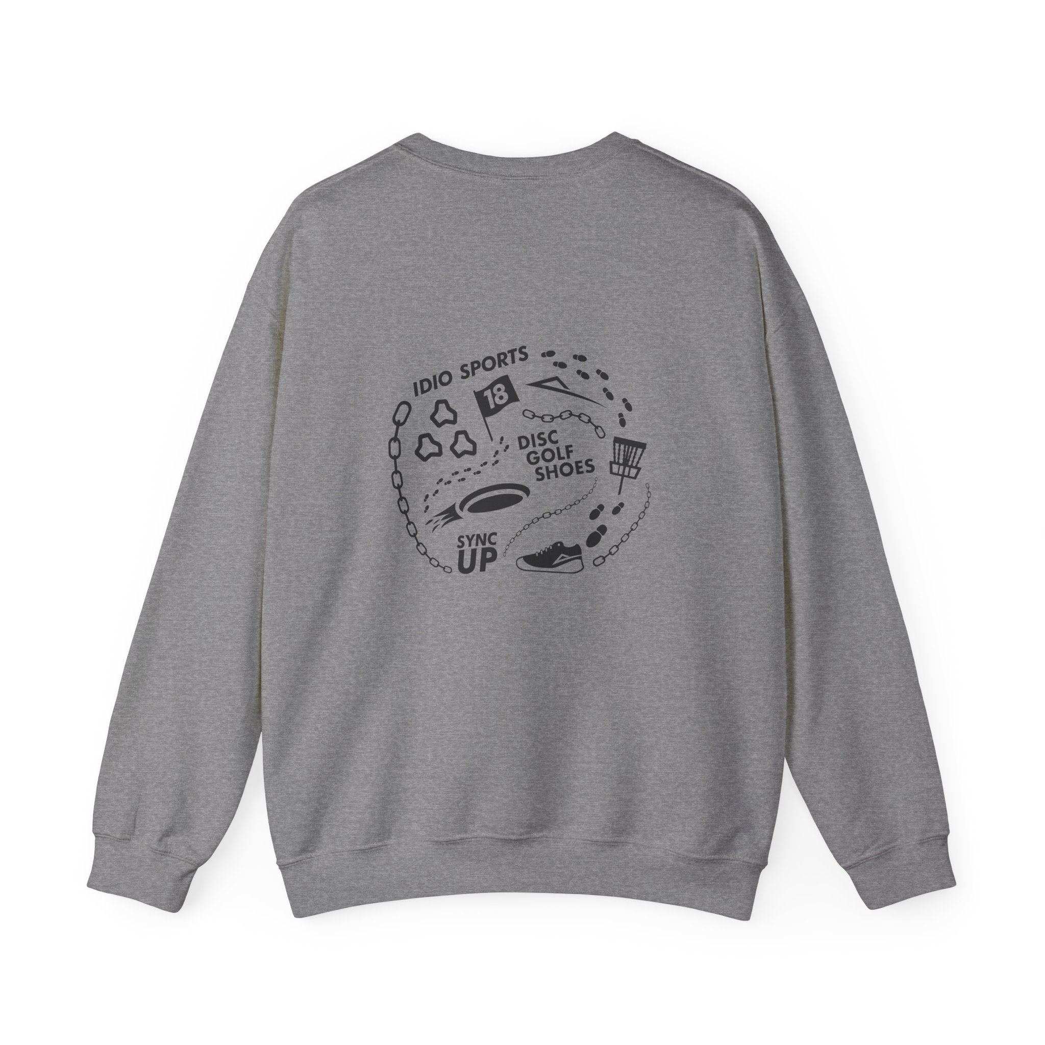 Idio Disc Golf - Unisex Crewneck Sweatshirt